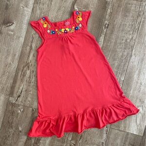 Carter’s Dress with Floral Embroidery